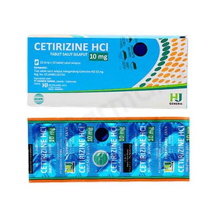 Cetirizine HCI 10 mg