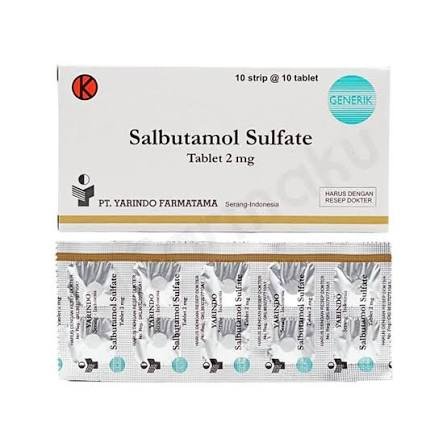 Salbutamol 2 mg
